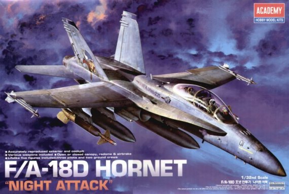 Maquette Academy F/A-18D Hornet 1/32