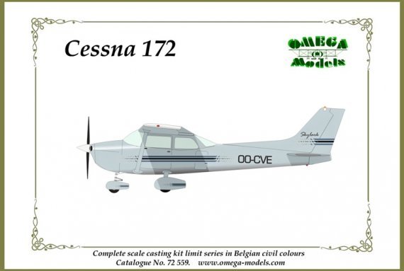 1/72 Cessna 172 (Belgium civil)