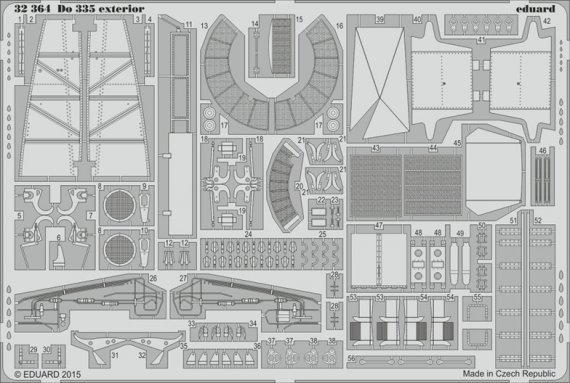 1/32 Dornier Do 335B-2 'Zerstorer' exterior (Hong Kong Model)