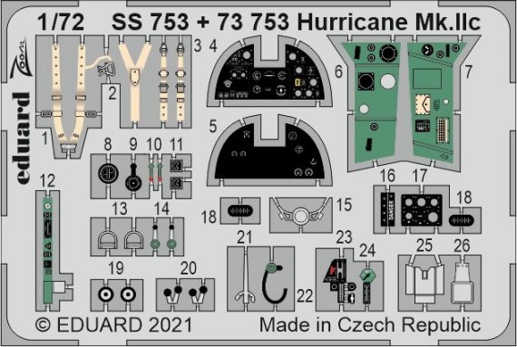 1/72 Hurricane Mk.IIc Big Set
