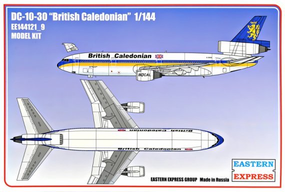 1/144 McDonnell-Douglas DC-10-30 British Caledonian