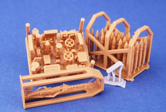 CMK 1/48 Compartiment Marder IIIM pour Tamiya