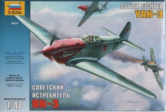 1/48 Yakovlev YAK-3 Soviet WWII Fighter