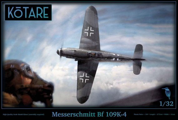 Kotare Kit Messerschmitt Bf-109K-4 1/32