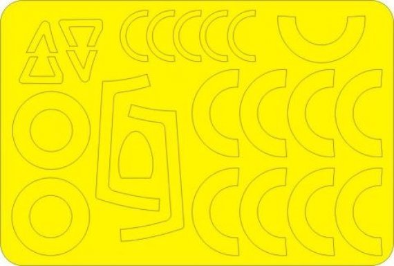 1/48 Masks for Su-9 Fishpot