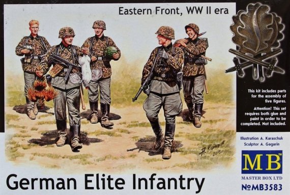 1/35 German Elite Infantry, Eastern Front WWII