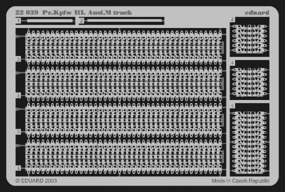 Pz.III Ausf.M track  (REV)