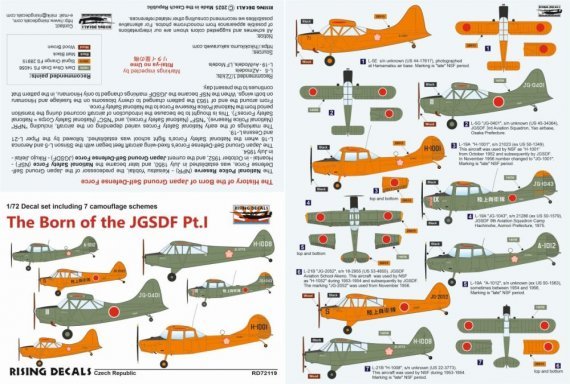 1/72 Decal Born of the JGSDF Part I.