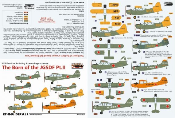 1/72 Decal Born of the JGSDF Part II.