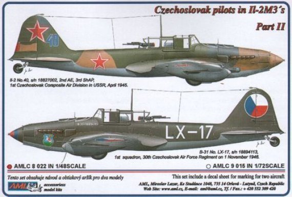 1/48 Czechoslovak pilots in Ilyushin Il-2m3s, Part II