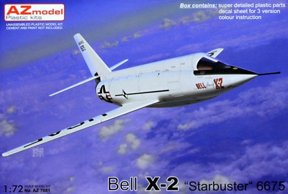 1/72 Bell X-2 Starbuster 6675