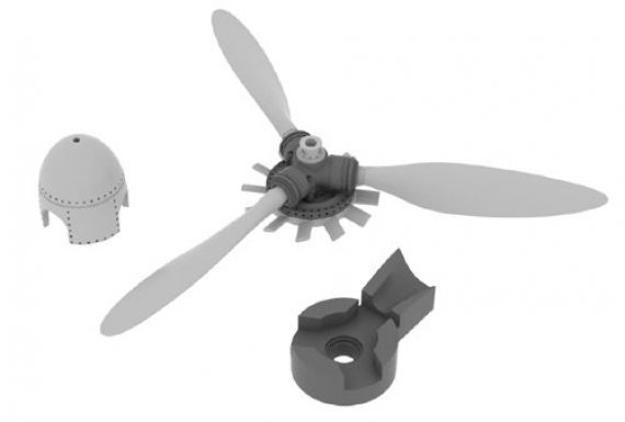 BRASSIN 1/72 Fw 190A propeller