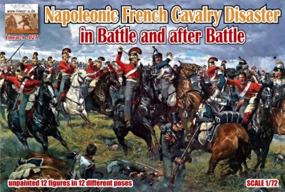 1/72 Napoleonic French Cavalry Disaster In Battle And After