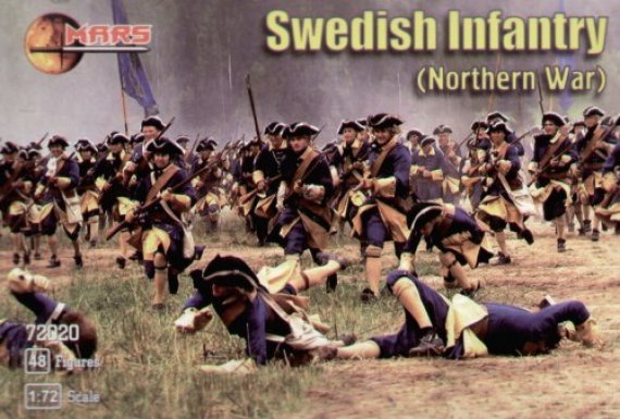 Mars 1/72 Infanterie Su�doise Guerre du Nord