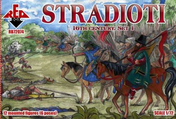 1/72 Stradioti. 16th century. Set 1