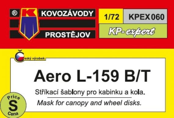 1/72 Aero L-159B/T for Kovozavody Prostejov