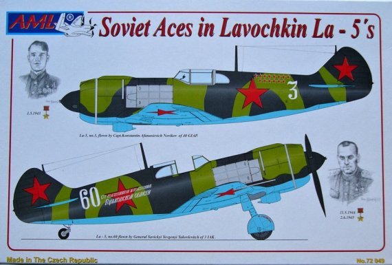 1/72 Lavochkin La-5 (Soviet Aces)