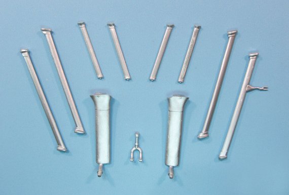 1/32 Gloster J-8 Gladiator, Landing Gear