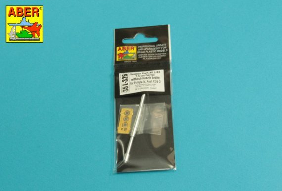 1/35 German 75mm barrel for Pz.Kpfw.VI Ausf.F2 or Ausf.G