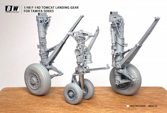 1/48 Grumman F-14D Tomcat landing gear for Tamiya kits
