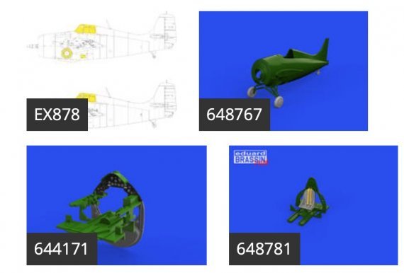 Grumman F4F-3 Wildcat early LooKplus 1/48
