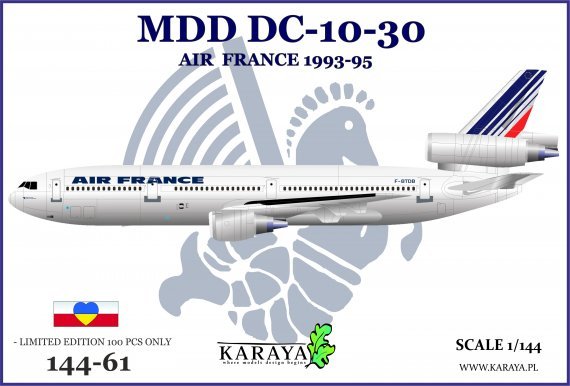 1/144 Douglas -10-30 Air France