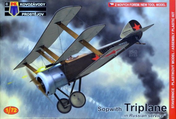 1/72 Sopwith Triplane in Russian service