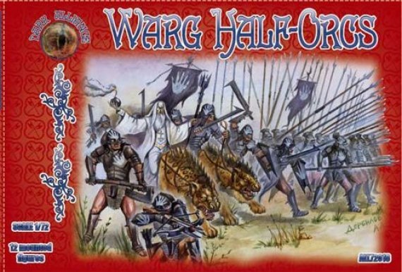 1/72 Warg Half-orcs