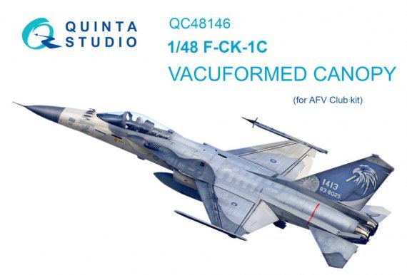 1/48 Vacu canopy for F-CK-1C