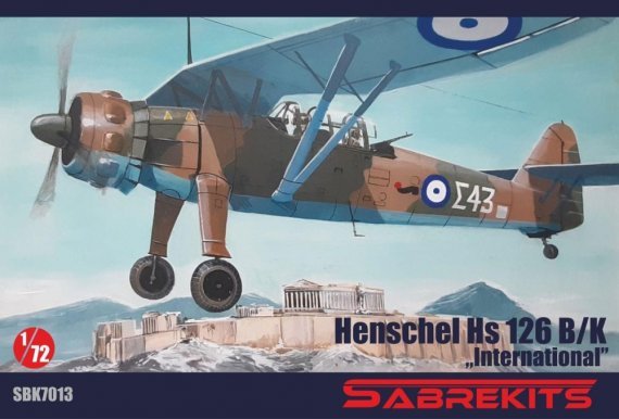 1/72 Henschel Hs 126B/K International