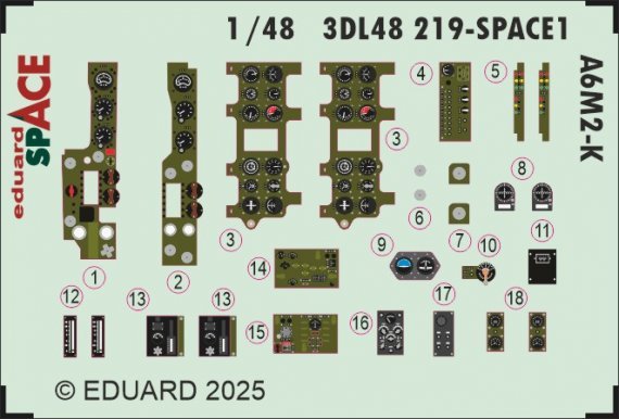 1/48 A6M2-K for Eduard