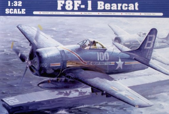 Trumpeter Kit Grumman F8F-1 Bearcat 1/32