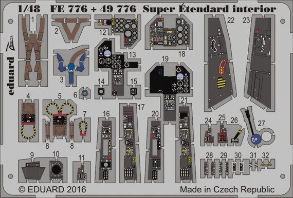 1/48 Super �tendard interior