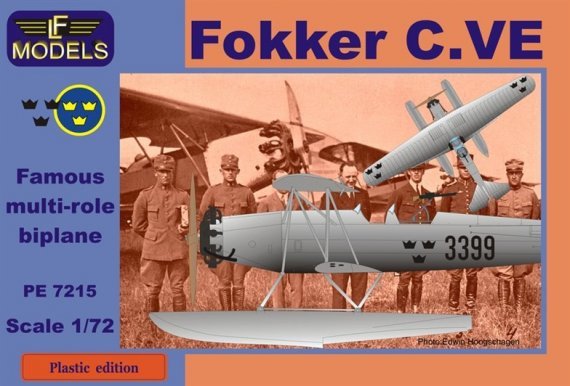 1/72 Fokker C.VE Float  Sweden