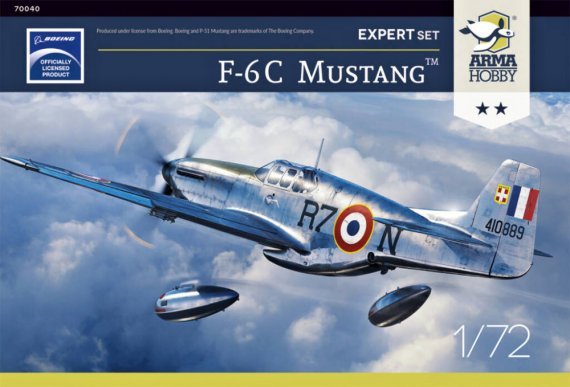 1/72 North-American F-6C Mustang Expert Set