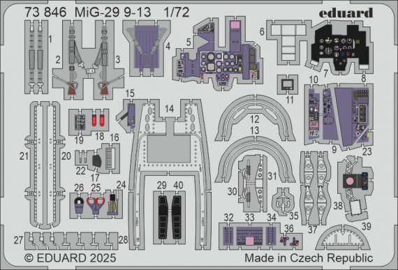1/72 SET MiG-29 9-13 G.W.H.