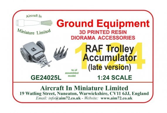 1/24 Trolley Accumulator late version