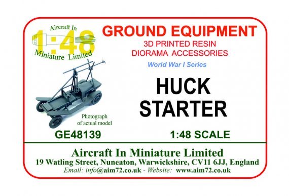 1/48 Huck starter Rfc circa 1918