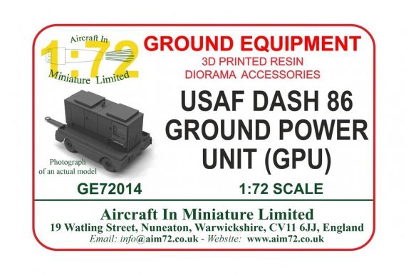 1/72 Dash 86 USAF Ground Power Unit