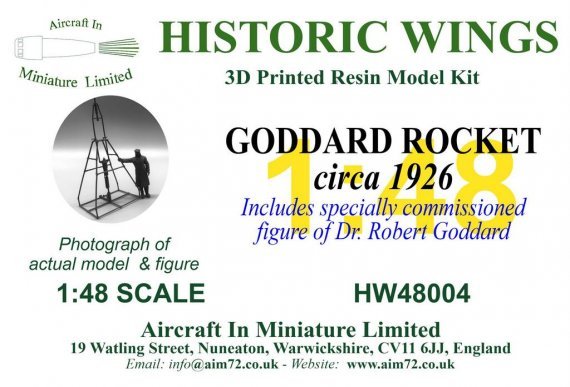 1/48 Goddards Rocket