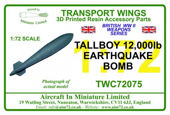 1/72 Tallboy bomb