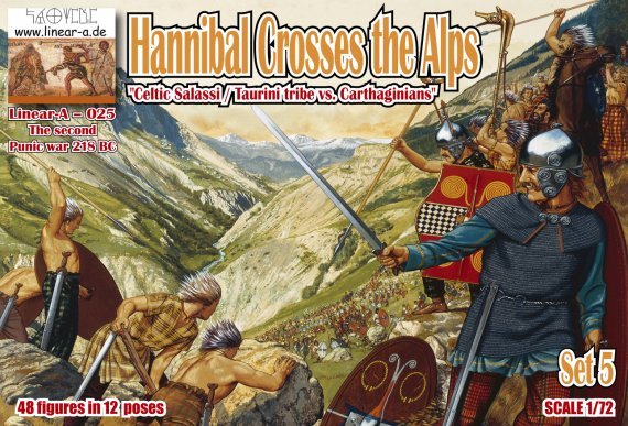 1/72 Hannibal crosses the Alps Set 5