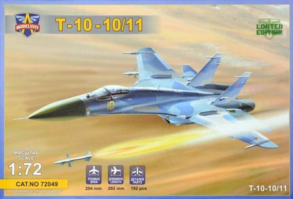 1/72 T-10-10/11 Advanced Frontline Fighter prototype