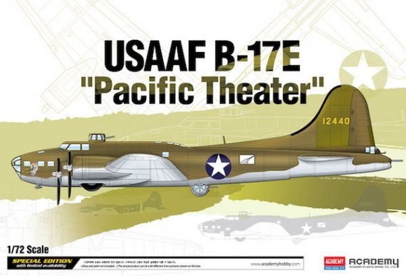 1/72 Boeing B-17E USAAF Pacific Theater