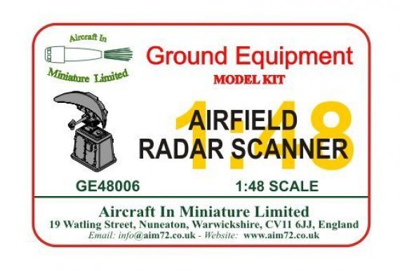 1/48 Airfield radar scanner