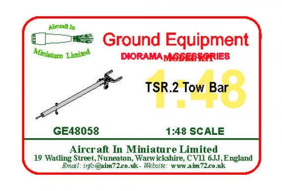 1/48 TSR.2 Tow Bar