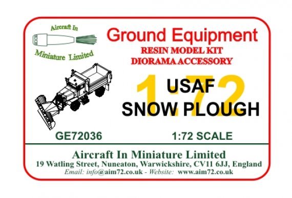1/72 USAF Snow Plough
