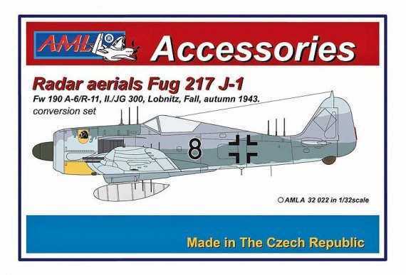 1/32 Fw 190 A-6/R11 with Radar Aerials FuG 217J-1
