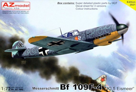 1/72 Bf 109F-4 JG.5 Eismeer