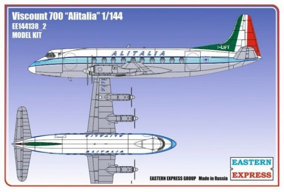 1/144 Viscount 700 Alitalia